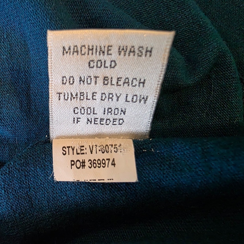 M Mac Vermont Country Store Women's Jacket Top Size M Blue/Black NWT Pockets - Picture 7 of 10